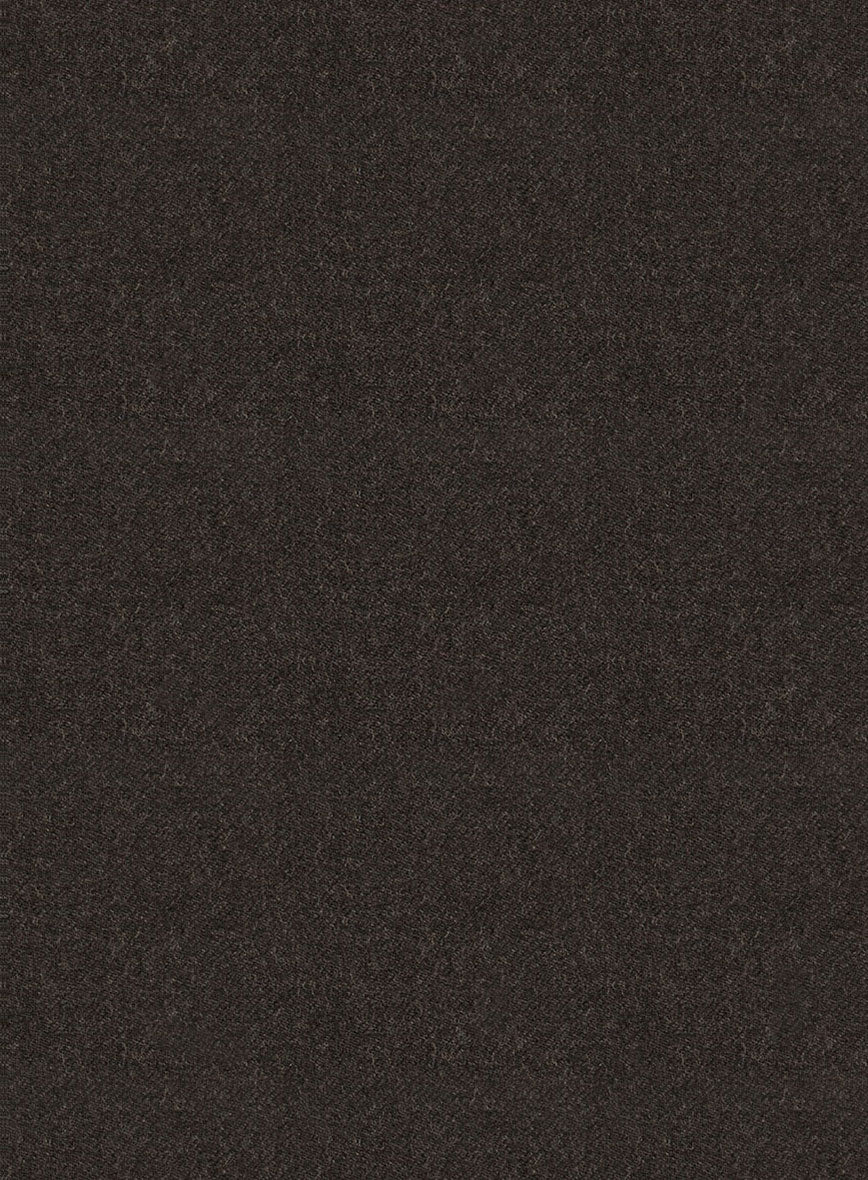 Italian Turna Brown Flannel Suit - StudioSuits