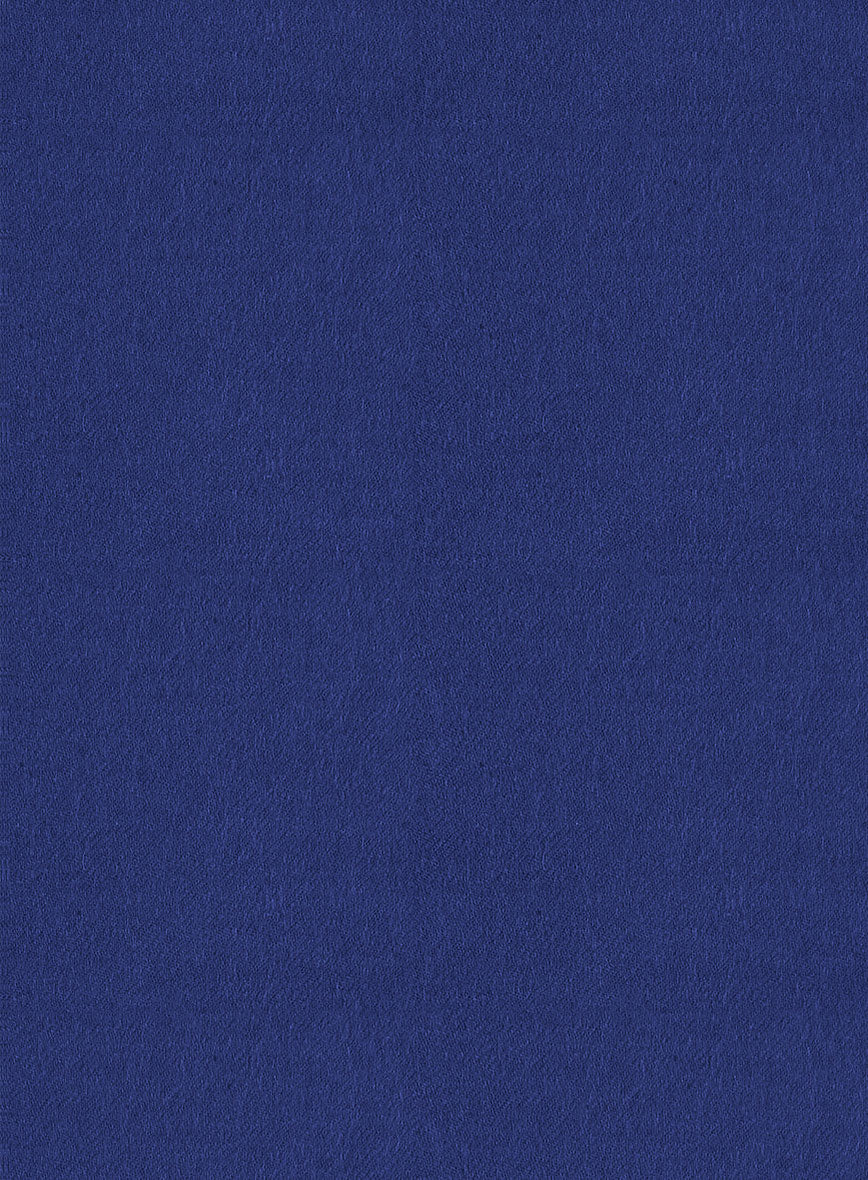 Italian Turna Cobalt Blue Flannel Suit - StudioSuits