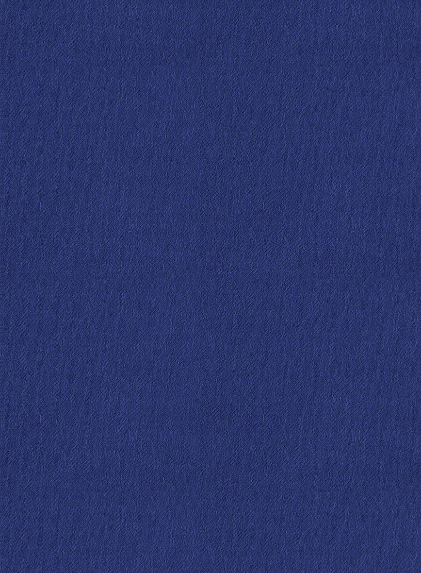 Italian Turna Cobalt Blue Flannel Suit - StudioSuits