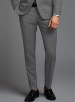 Italian Turna Gray Flannel Suit - StudioSuits