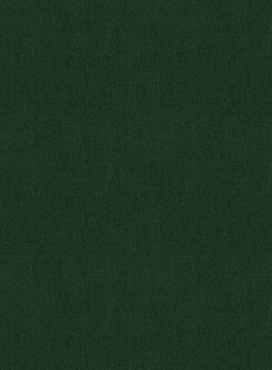 Italian Turna Green Flannel Suit - StudioSuits