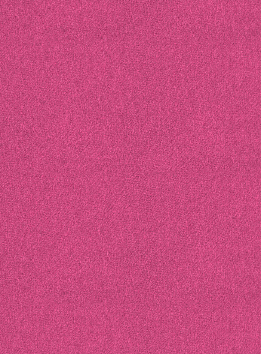 Italian Turna Pink Flannel Jacket - StudioSuits