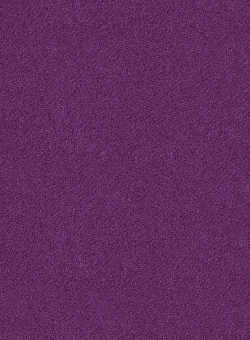 Italian Turna Purple Flannel Suit - StudioSuits