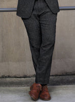 Italian Tweed Ecria Donegal Pants - StudioSuits