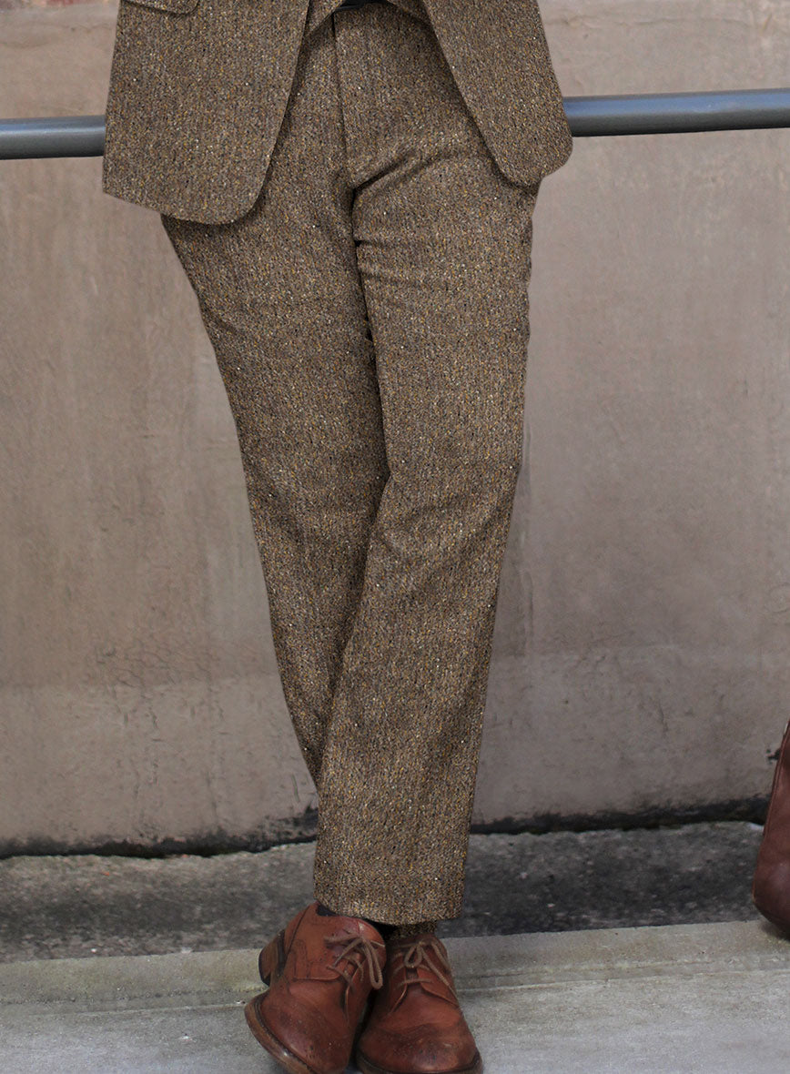 Italian Tweed Ximan Donegal Pants - StudioSuits