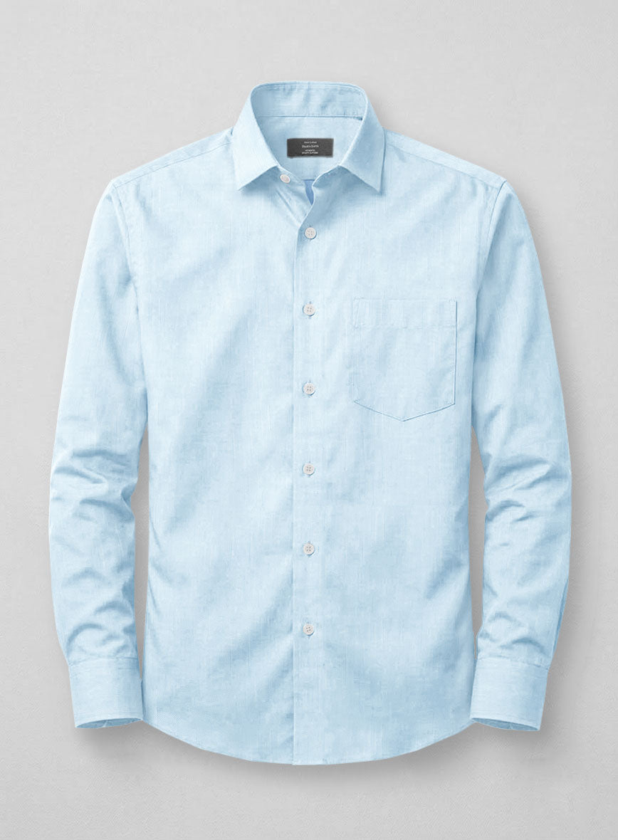 Italian Velaro Blue Shirt - StudioSuits