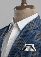 Italian Vincenzo Check Tweed Jacket - StudioSuits