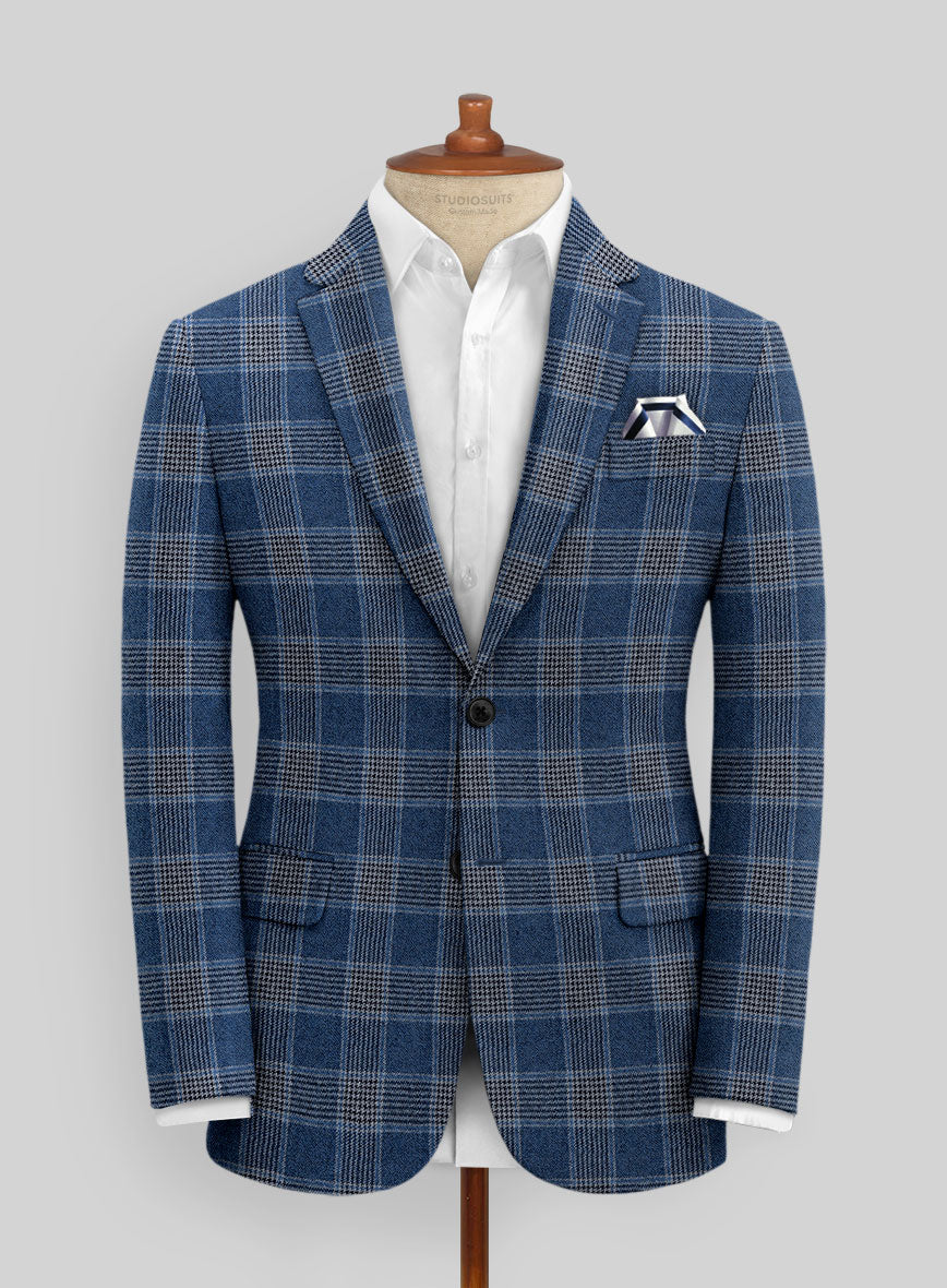 Italian Vincenzo Check Tweed Suit - StudioSuits