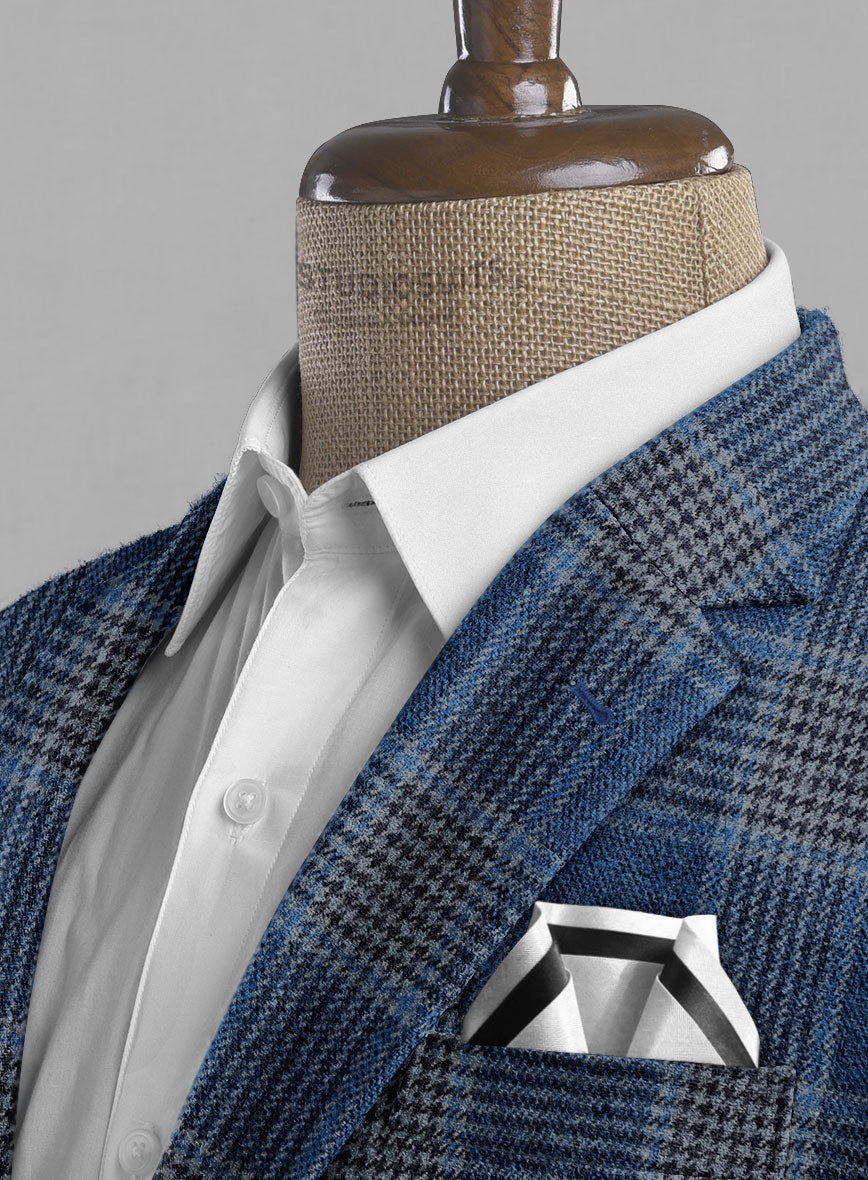 Italian Vincenzo Check Tweed Suit - StudioSuits
