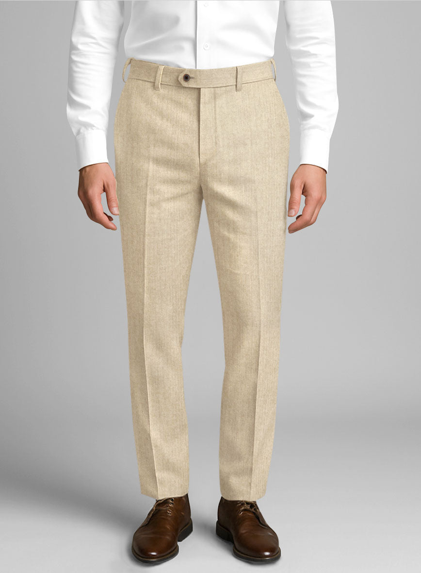 Italian Wool Augusto Pants - StudioSuits