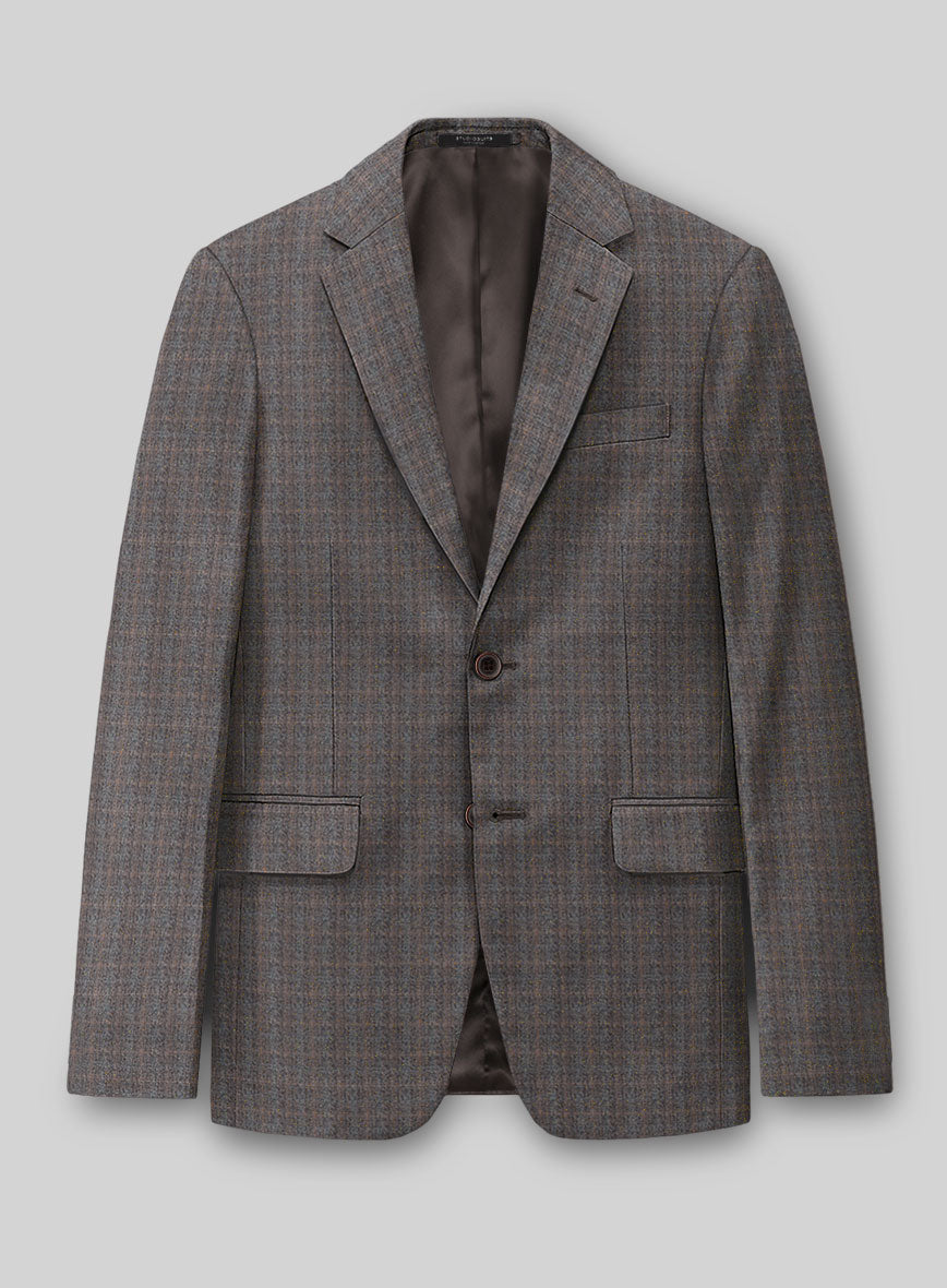Italian Wool Azurel Jacket - StudioSuits