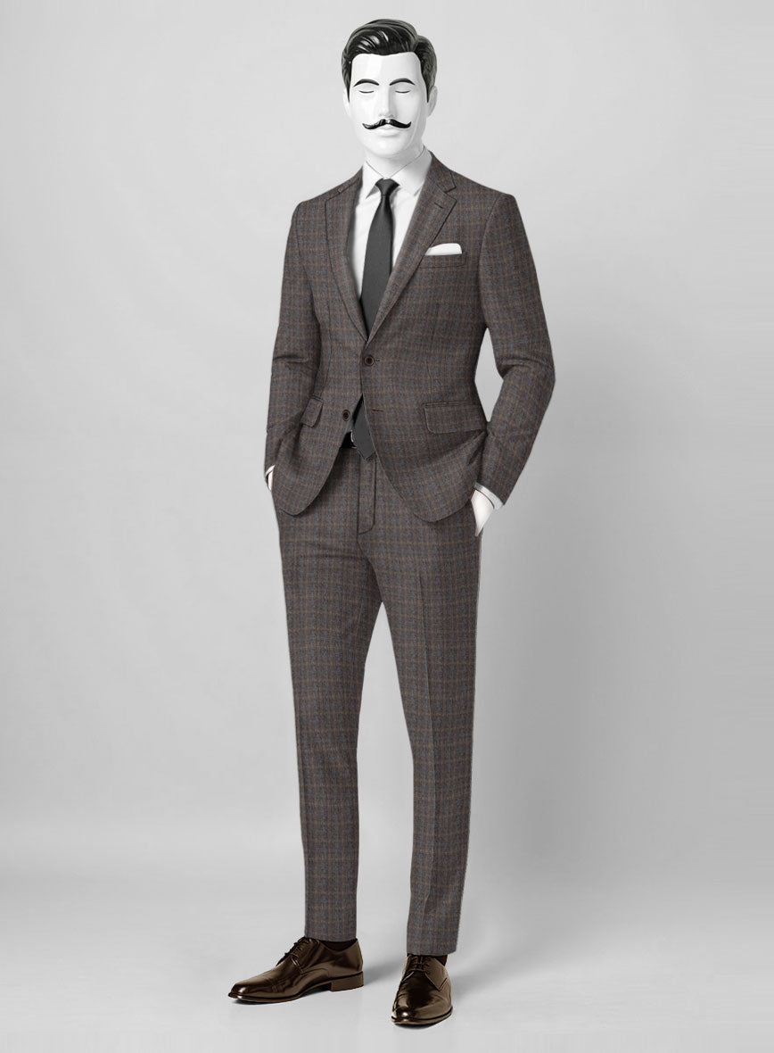 Italian Wool Azurel Suit - StudioSuits