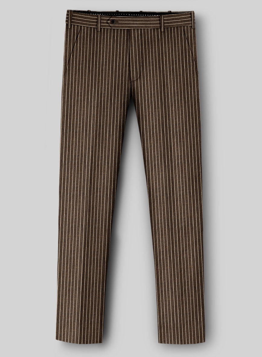 Italian Wool Bandera Pants - StudioSuits