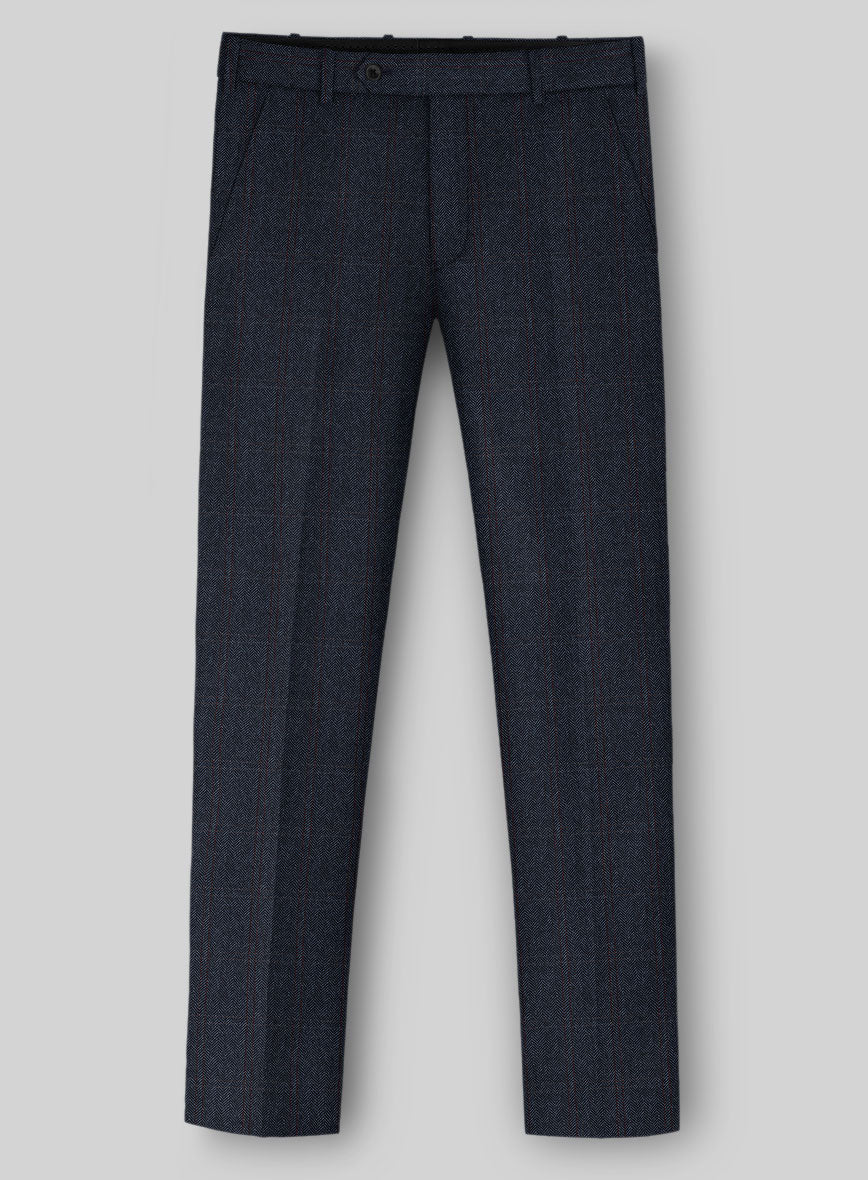Italian Wool Bastaro Pants - StudioSuits