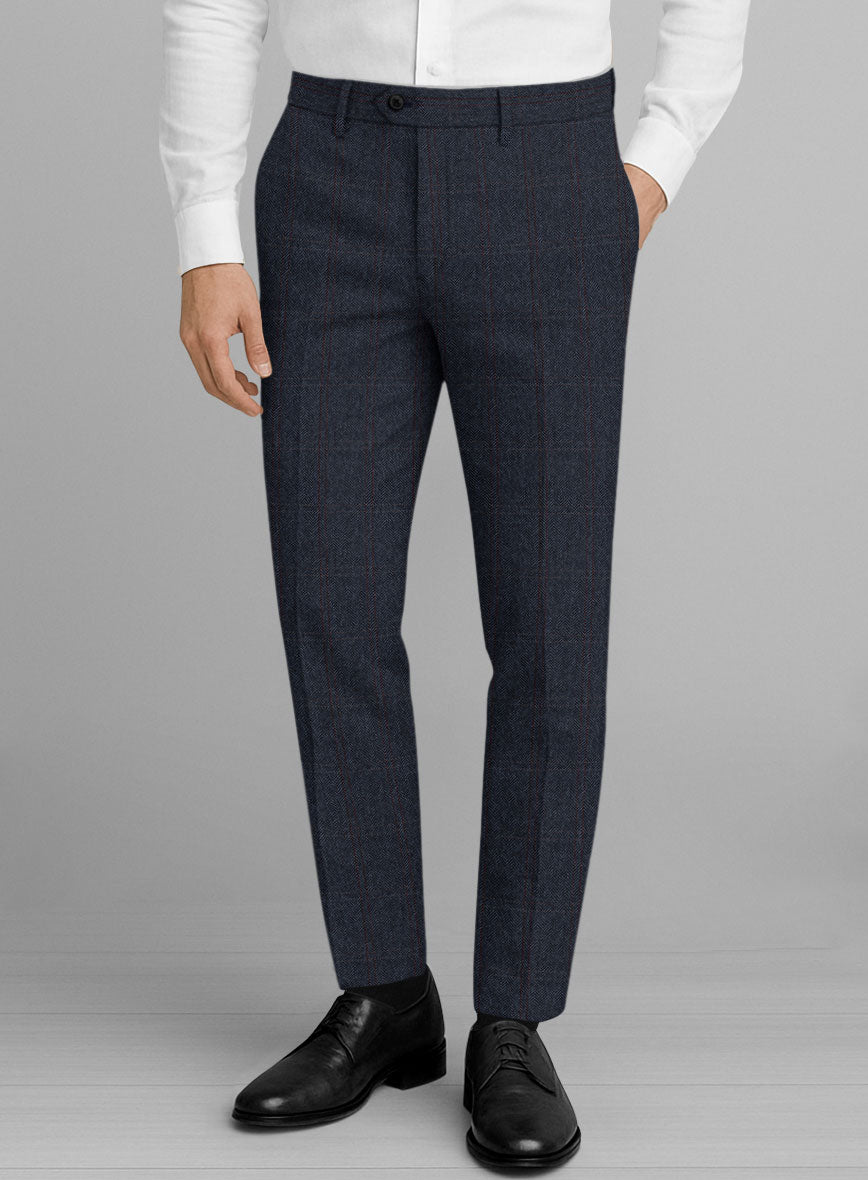 Italian Wool Bastaro Pants - StudioSuits