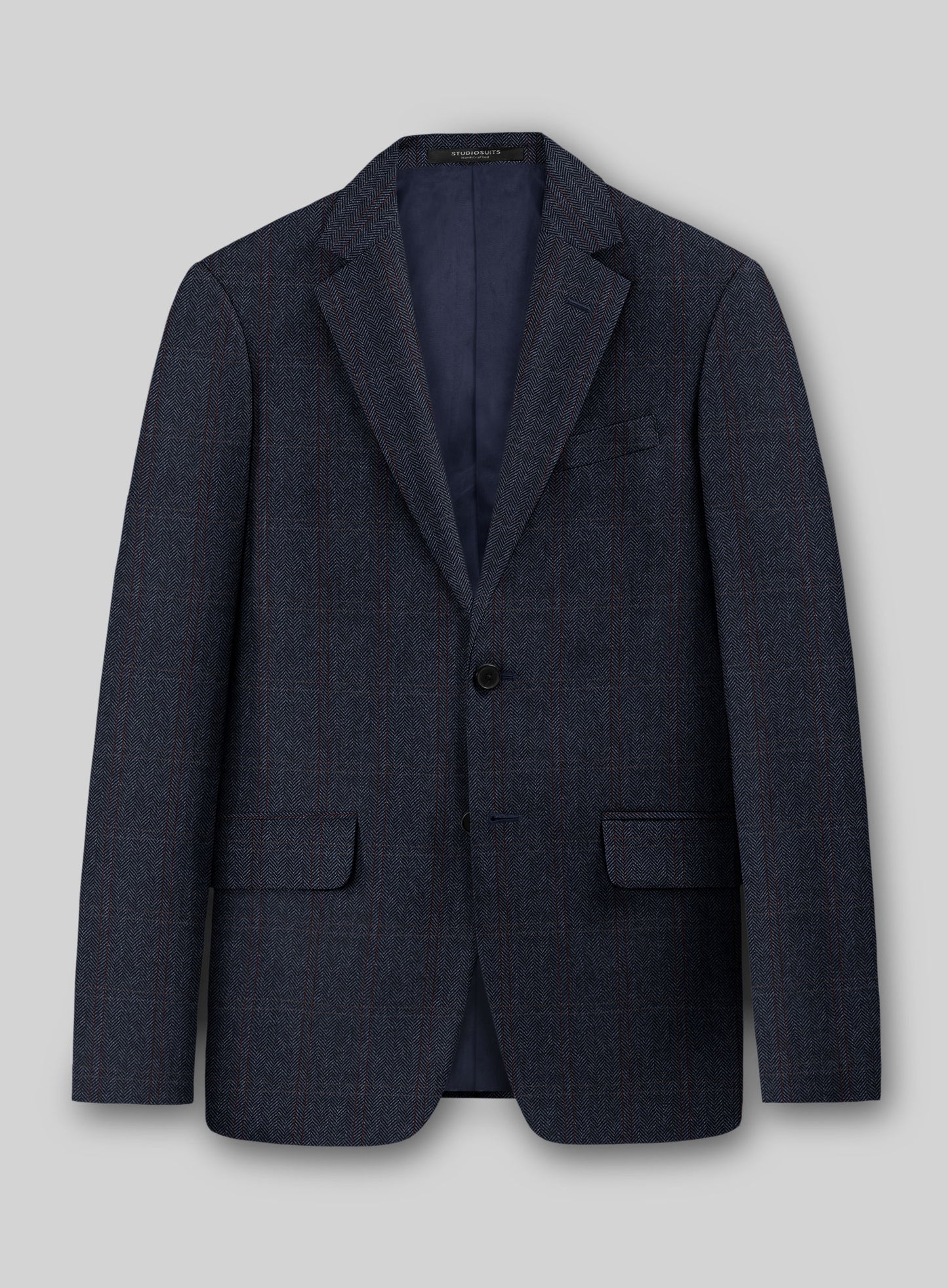 Italian Wool Bastaro Suit - StudioSuits