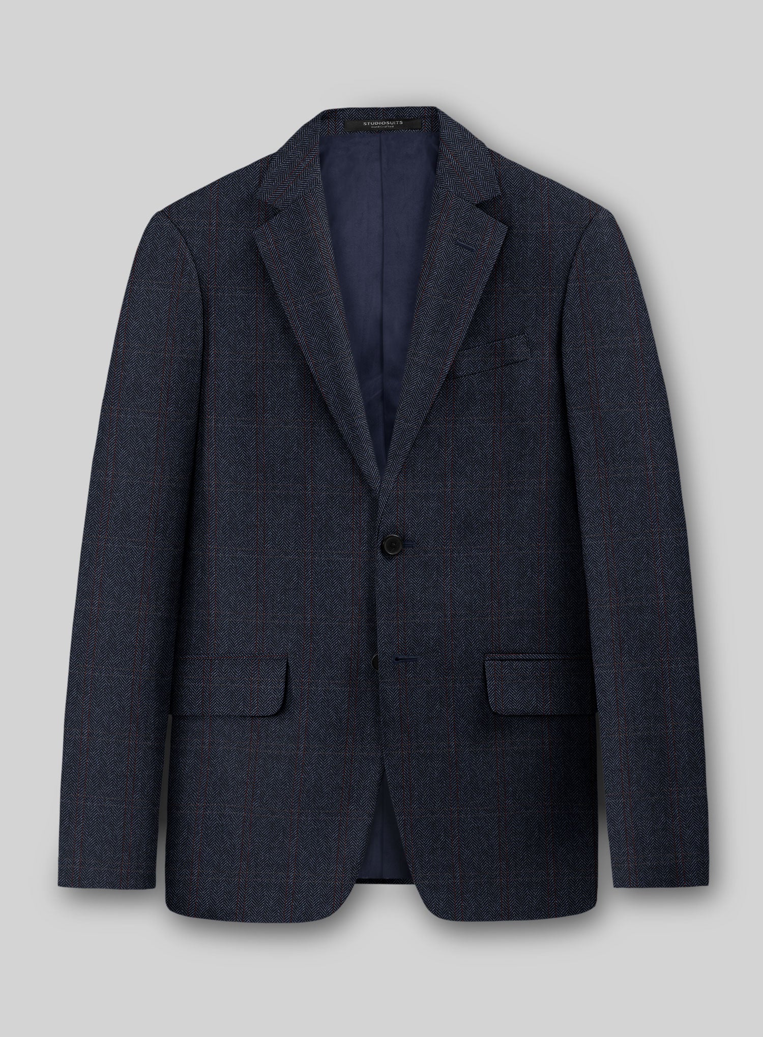 Italian Wool Bastaro Suit - StudioSuits