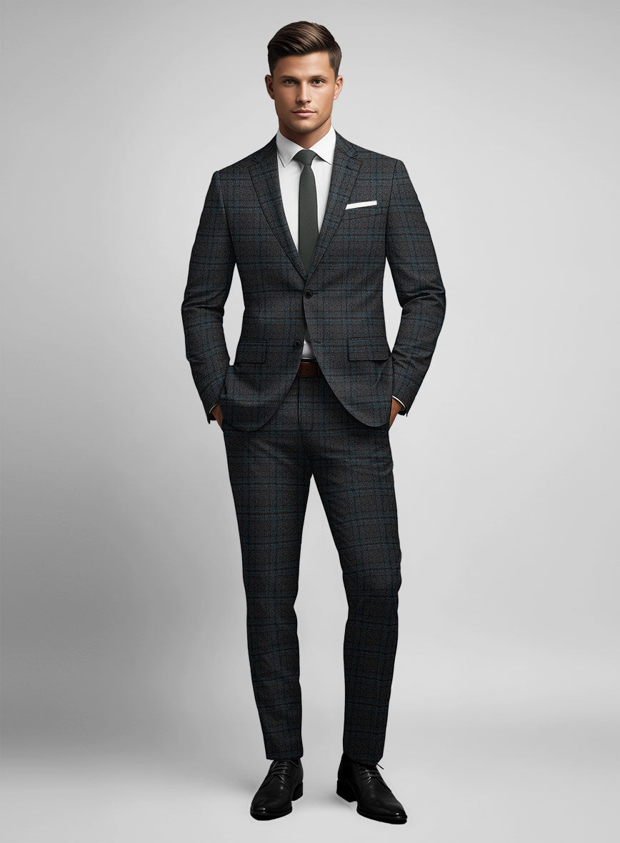 Italian Wool Bosco Suit - StudioSuits