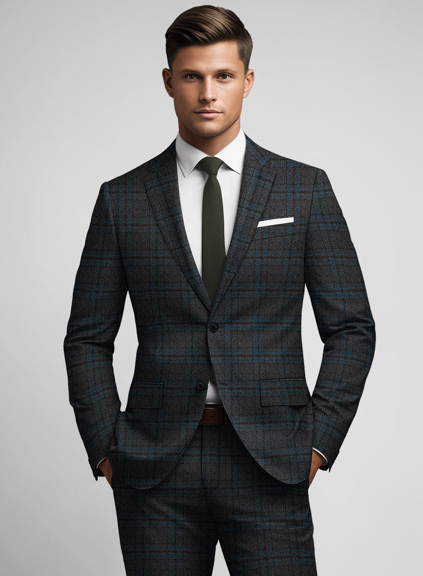 Italian Wool Bosco Suit - StudioSuits