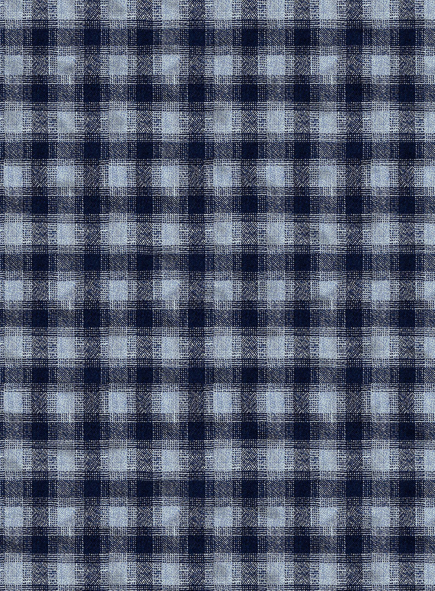 Italian Wool Brezza Crest Seersucker Jacket - StudioSuits