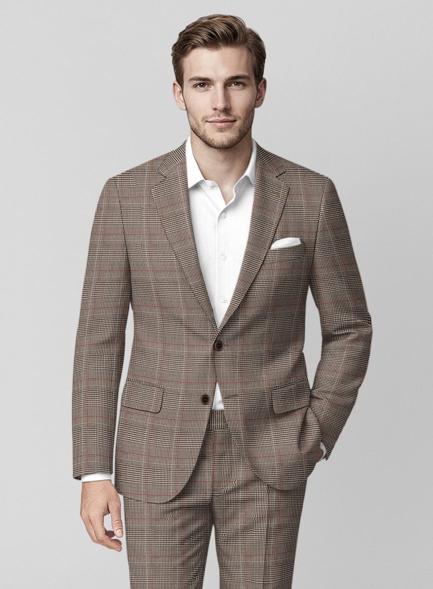 Italian Wool Canine Houndcrest Jacket - StudioSuits