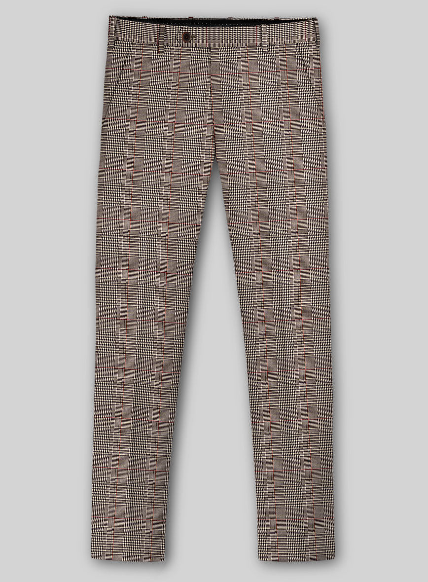 Italian Wool Canine Houndcrest Suit - StudioSuits