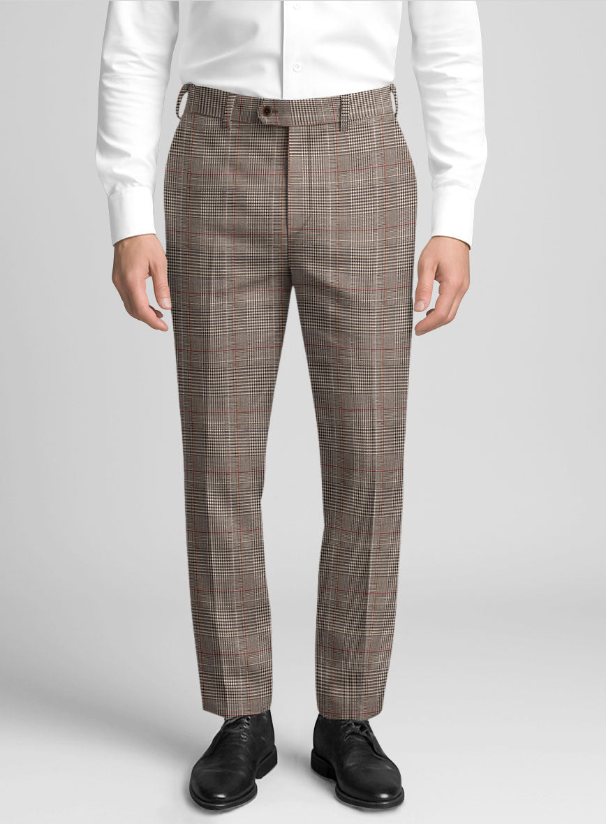 Italian Wool Canine Houndcrest Suit - StudioSuits