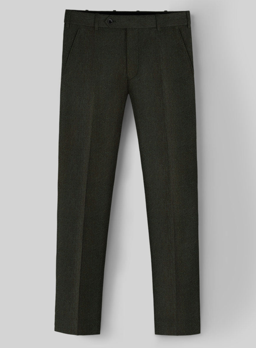 Italian Wool Cashmere Ercole Pants - StudioSuits