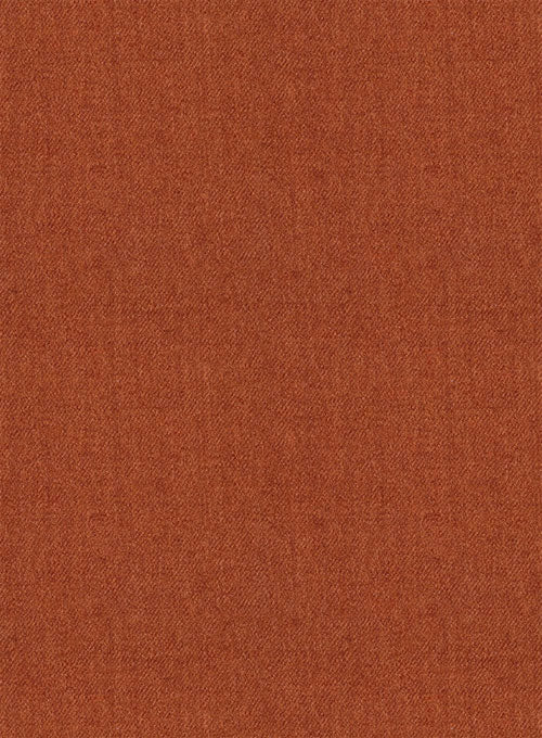 Italian Wool Cashmere Ginger Orange Jacket - StudioSuits