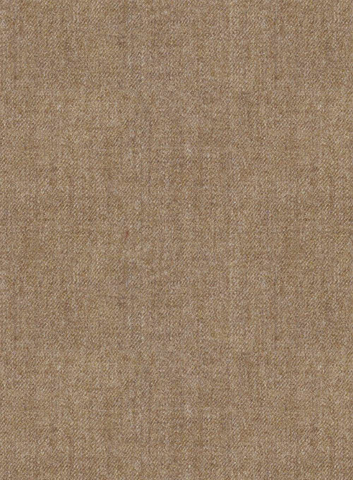 Italian Wool Cashmere Taupe Beige Pants - StudioSuits