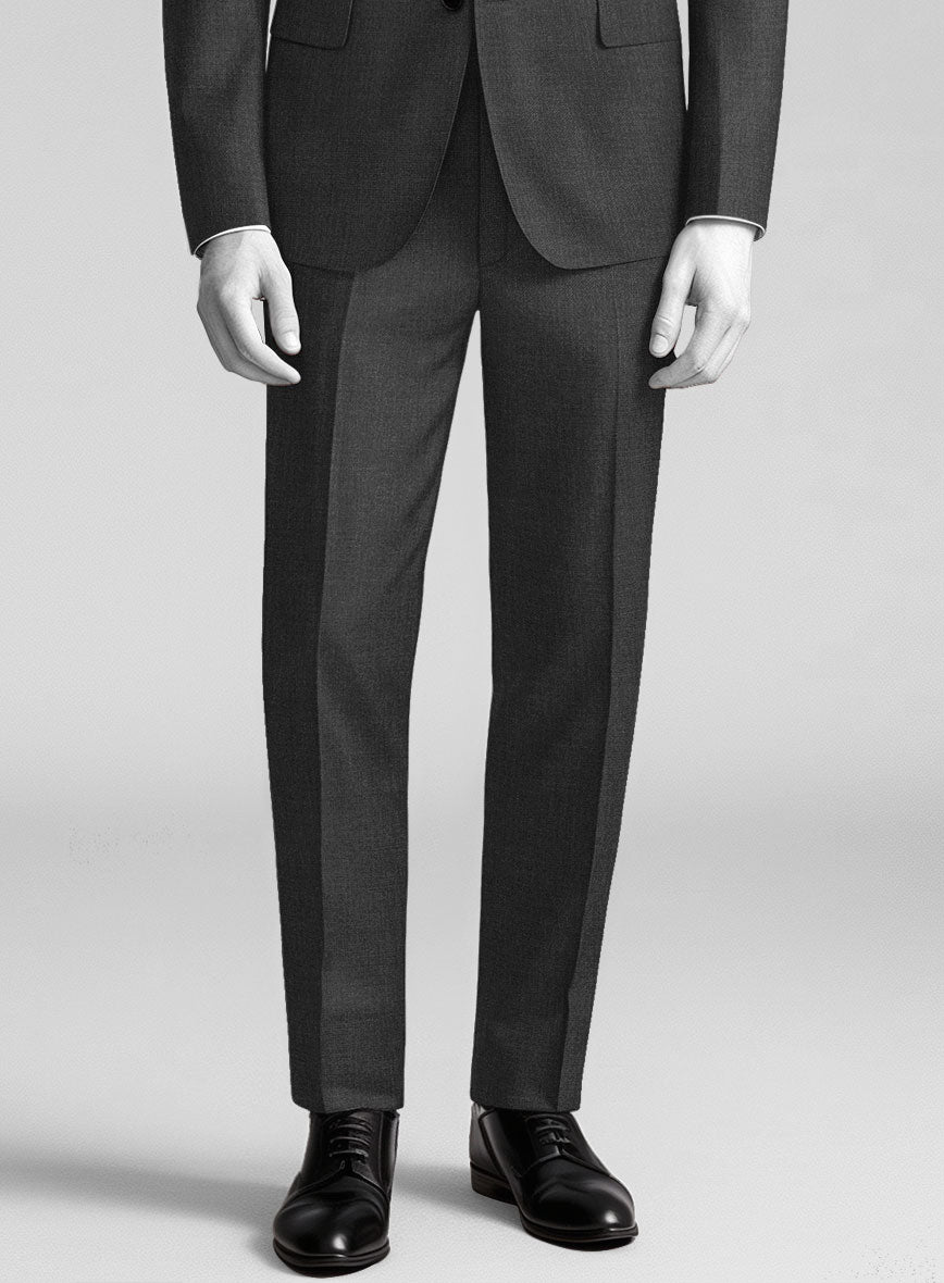 Italian Wool Cellor Pants - StudioSuits