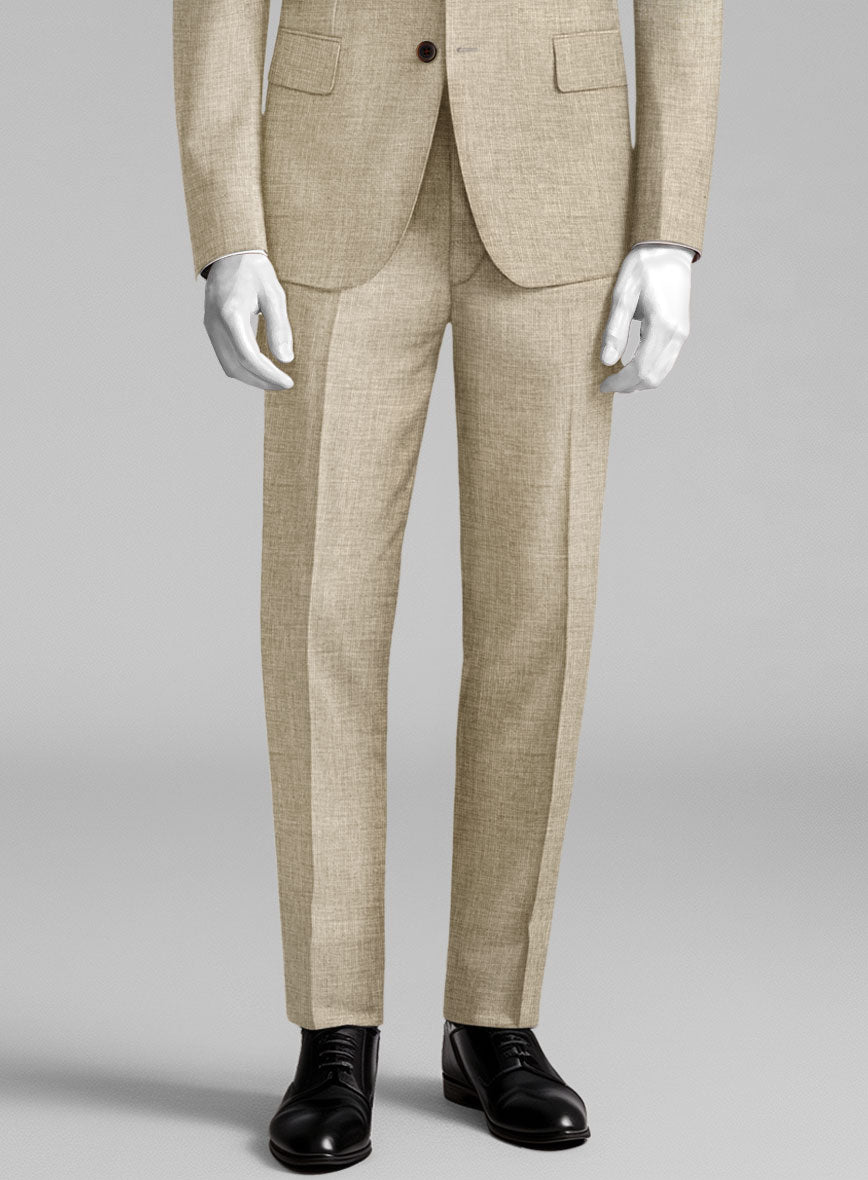 Italian Wool Cotton Silk Brexia Suit - StudioSuits