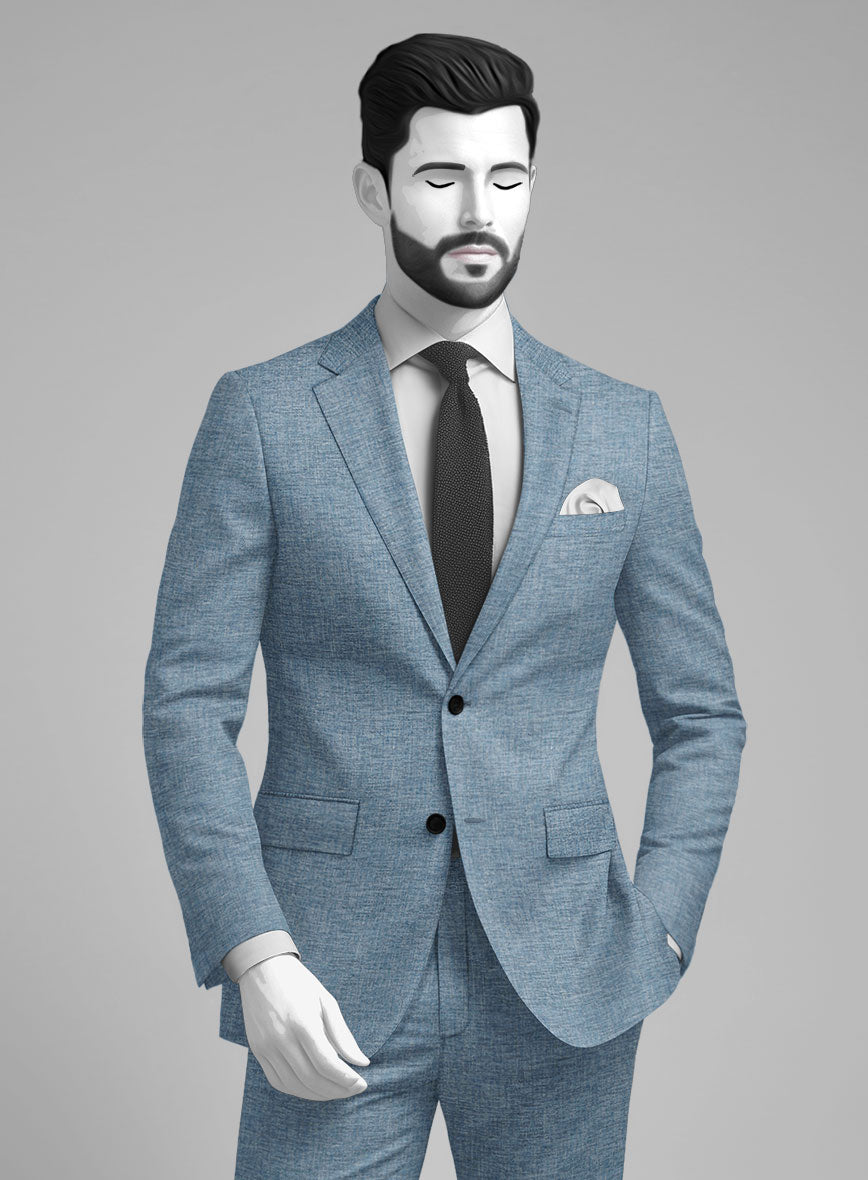 Italian Wool Cotton Silk Zelora Jacket - StudioSuits