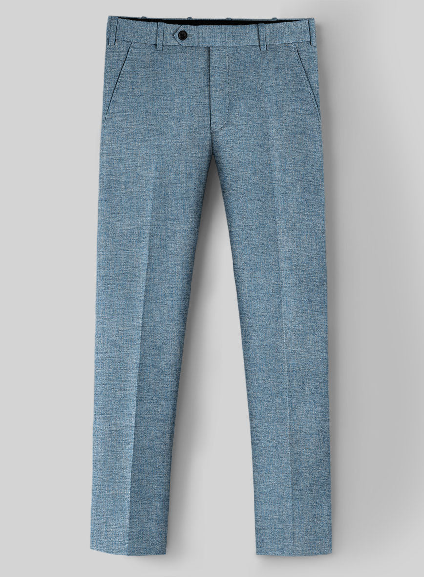 Italian Wool Cotton Silk Zelora Pants - StudioSuits