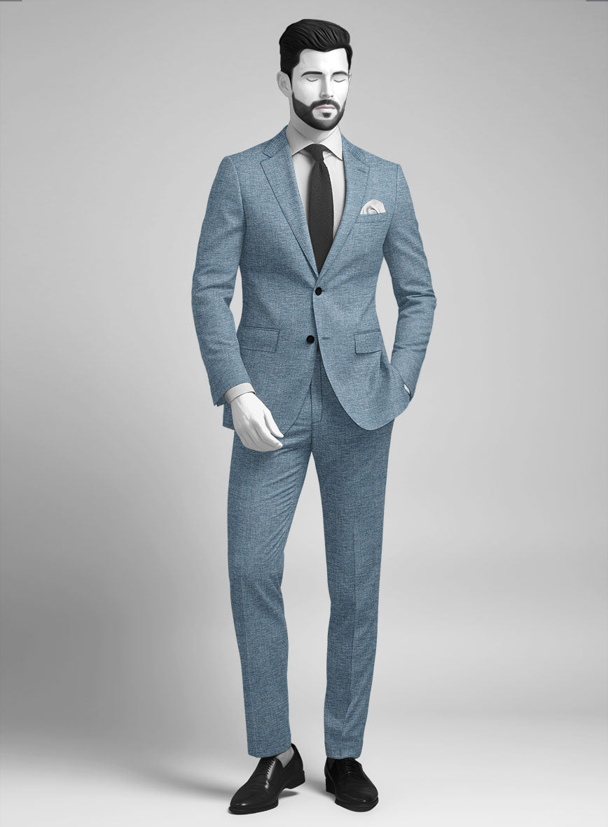 Italian Wool Cotton Silk Zelora Suit - StudioSuits