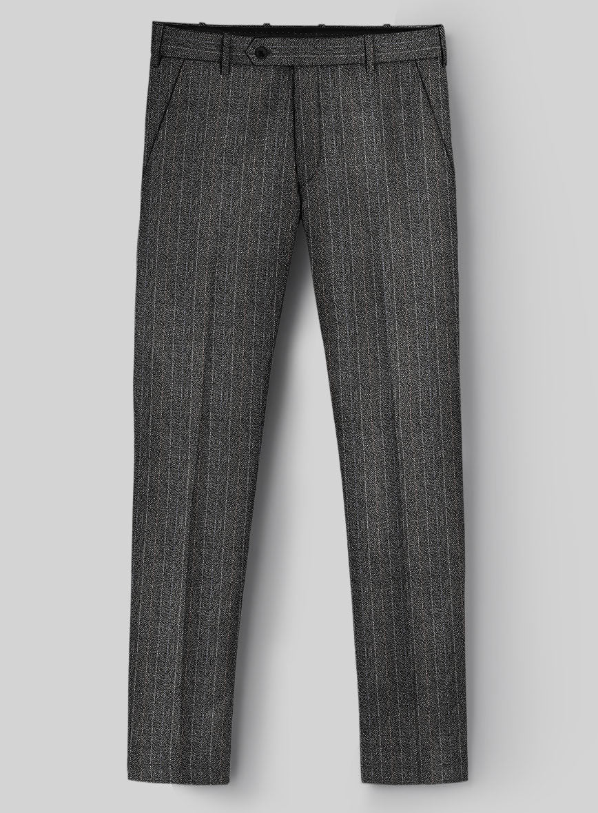 Italian Wool Doriani Pants - StudioSuits