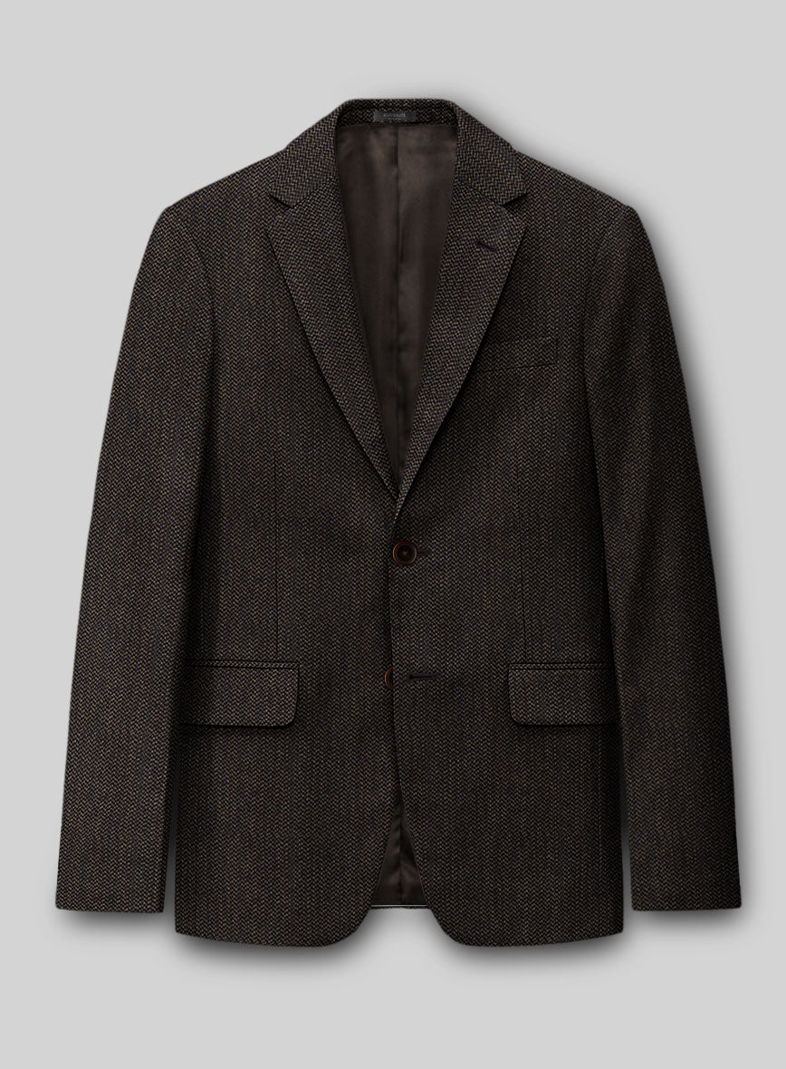 Italian Wool Elvar Jacket - StudioSuits