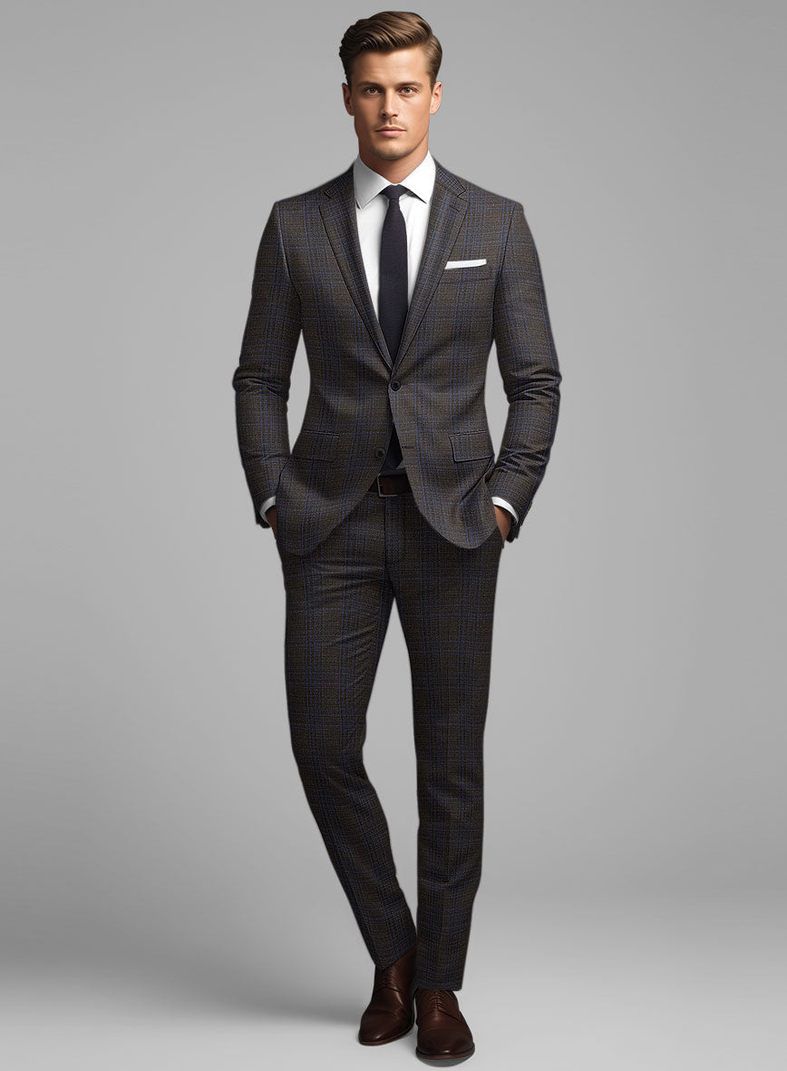 Italian Wool Fedele Suit - StudioSuits