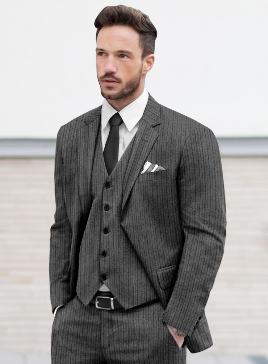 Italian Wool Gallie Suit - StudioSuits