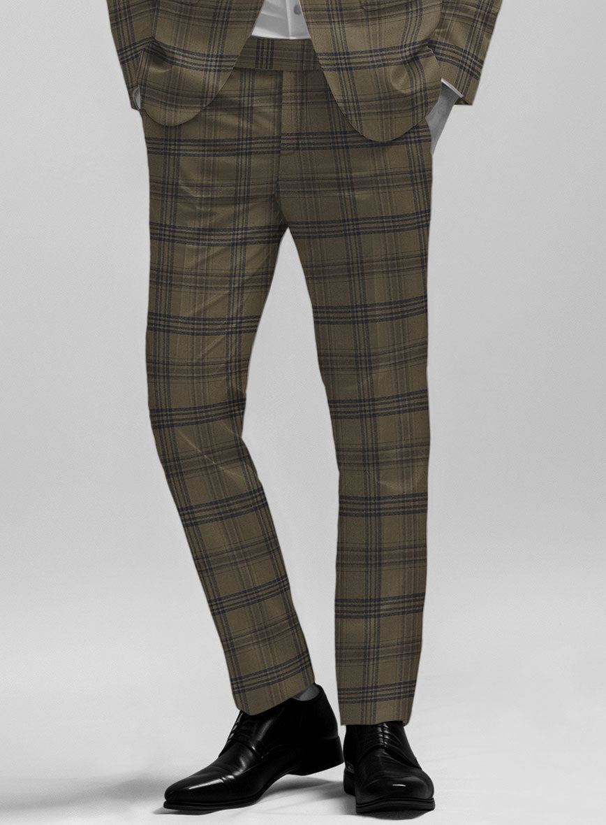 Italian Wool Gilario Pants - StudioSuits