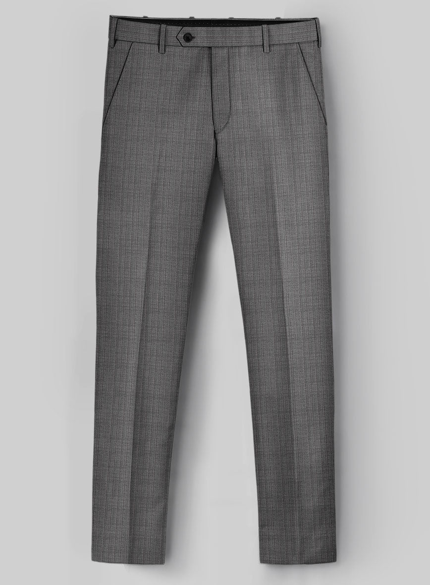 Italian Wool Greylon Pants - StudioSuits