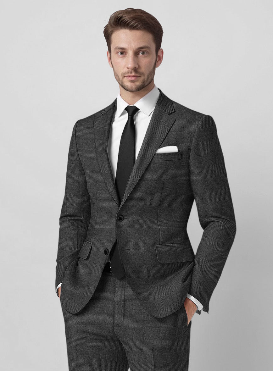 Italian Wool Grigento Jacket - StudioSuits