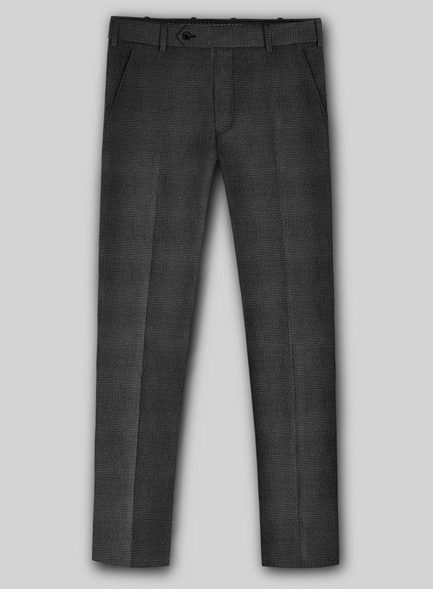 Italian Wool Grigento Pants - StudioSuits