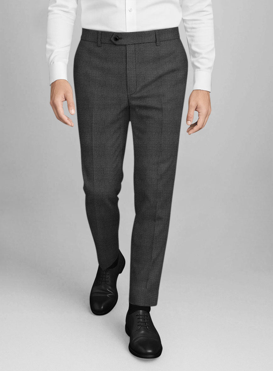Italian Wool Grigento Pants - StudioSuits
