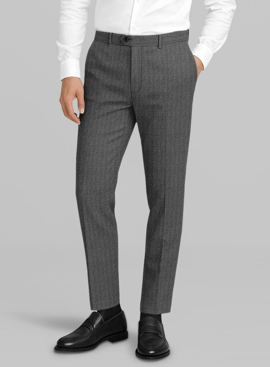 Italian Wool Isandro Pants - StudioSuits