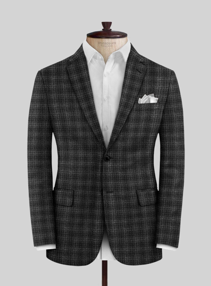 Italian Wool Leanto Jacket - StudioSuits