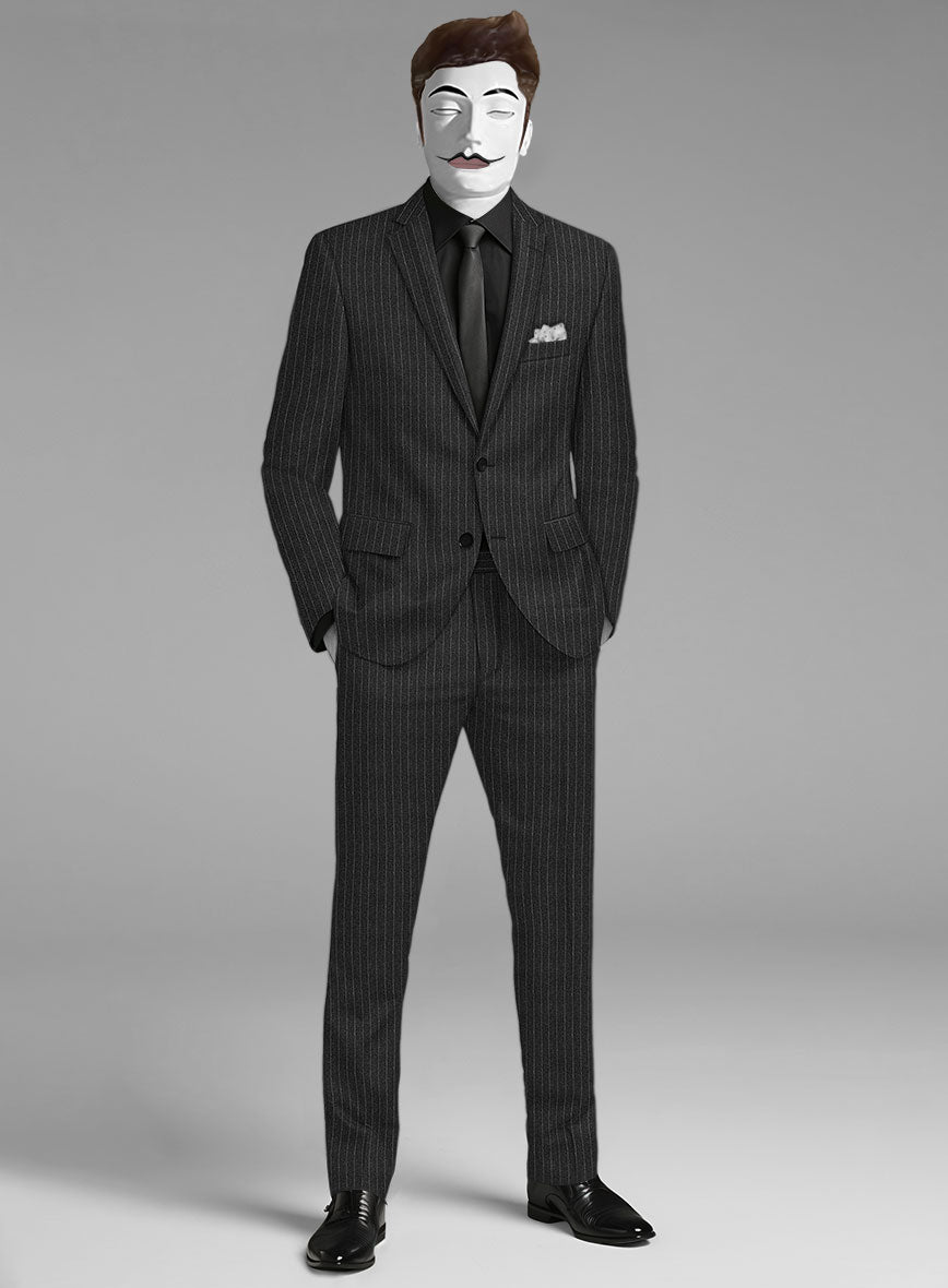 Italian Wool Linark Suit - StudioSuits