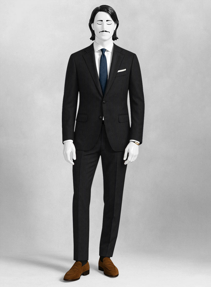 Italian Wool Linegrain Suit - StudioSuits