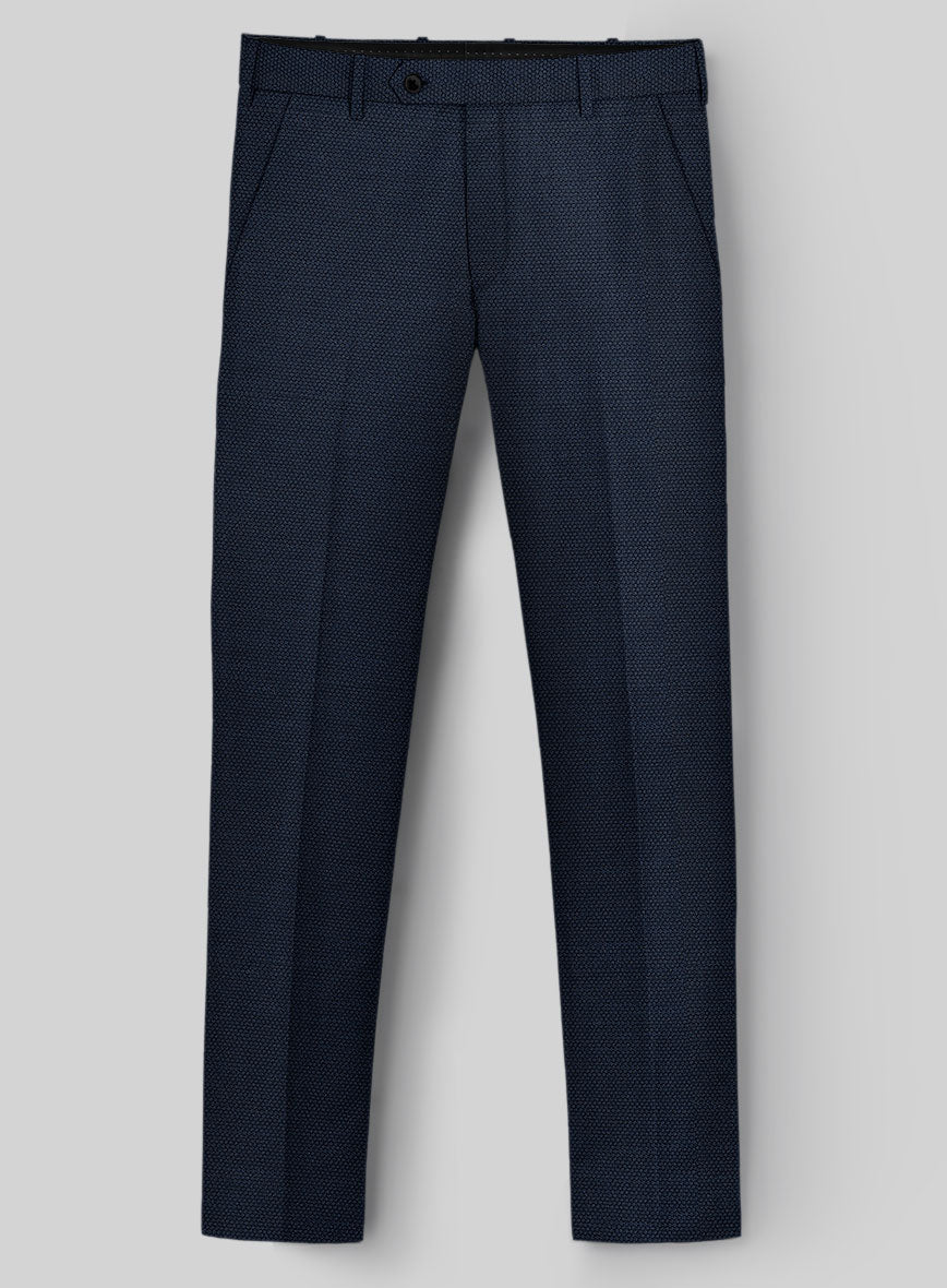 Italian Wool Linen Cotton Esteta Pants - StudioSuits