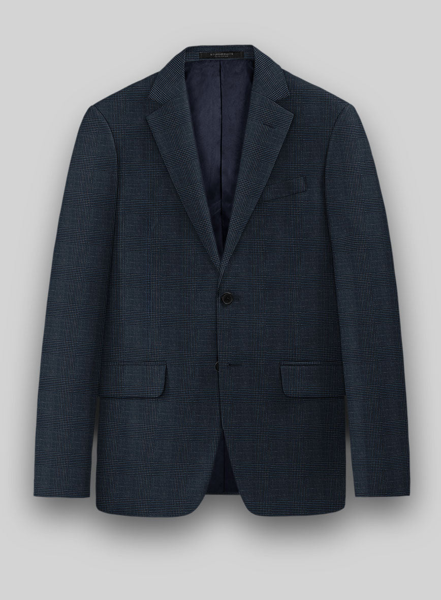 Italian Wool Linen Domingo Jacket - StudioSuits